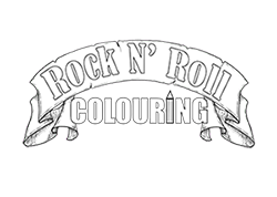 Rock 'N' Roll Colouring logo
